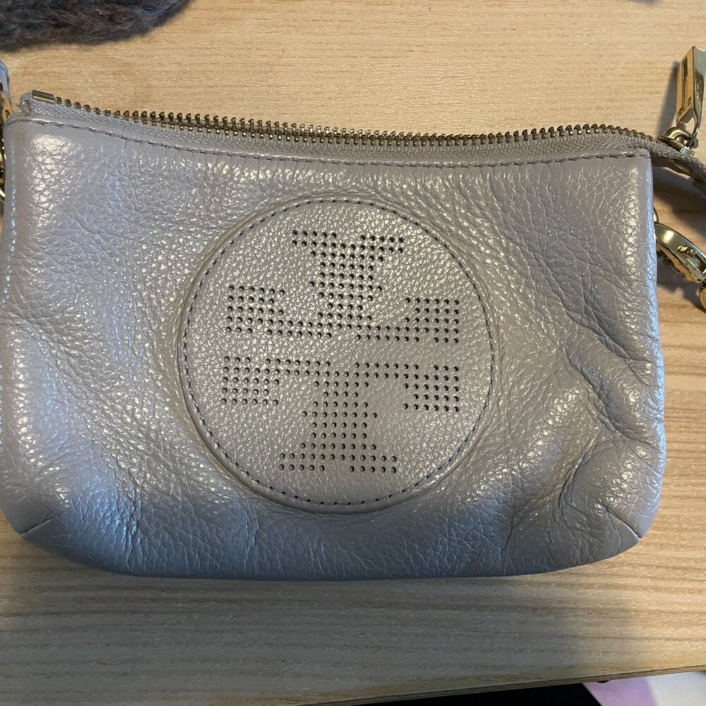 Tory Burch Gray Crossbody Bag